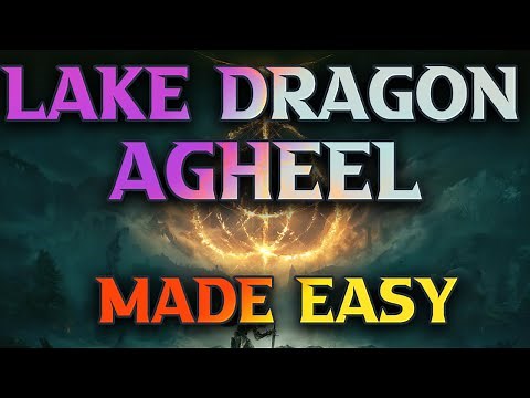 Elden Ring How To Beat Dragon Agheel - Agheel Lake Dragon Guide