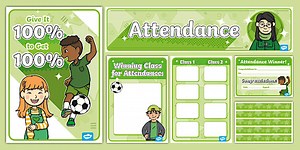 Whole School Attendance Display Pack