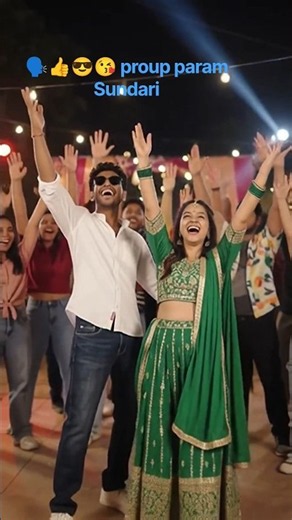 Energetic Bollywood Dance Performance Flash Mob#paramsundari #trendingshorts #wedding#newyoutuber