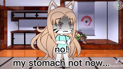 Strange Sensation: Feeling like an Alien in My Stomach | Gacha Diarrhea TikTok