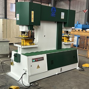 [Hot Item] Hydraulic Power Press Hole Punching Machine 2 Heads Hole Puncher Hydraulic Press Punching Stamping Hole Machine