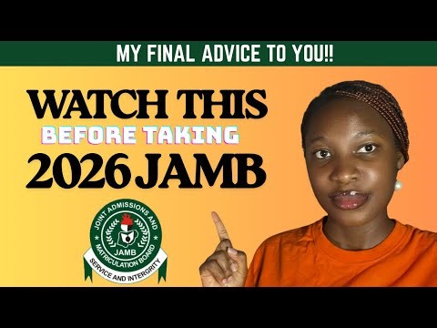 Before You Write JAMB Exam… Watch This!! (Final Advice) || Get 300+ in UTME 