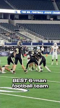 The Gordon Longhorns Are The Best 6-Man Football Team EVER! 🤯 #sixmanfootball #football