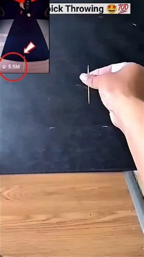 How to Throw a Toothpick PERFECTLY 😱🔥
