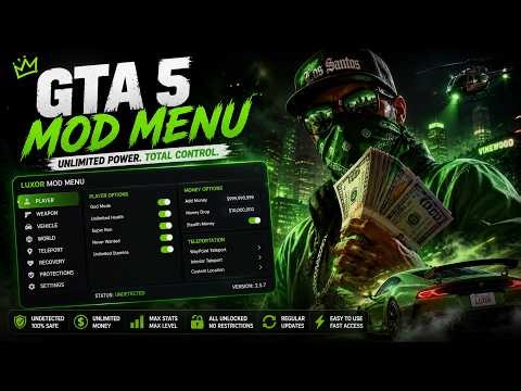 I Used The BEST GTA 5 MOD MENU In 2026.. (Unlimited Money & Levels)