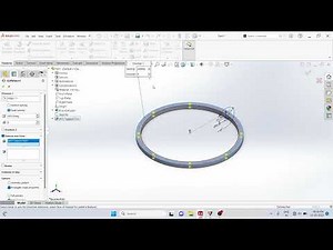 How to Use Circular Pattern in Solidworks