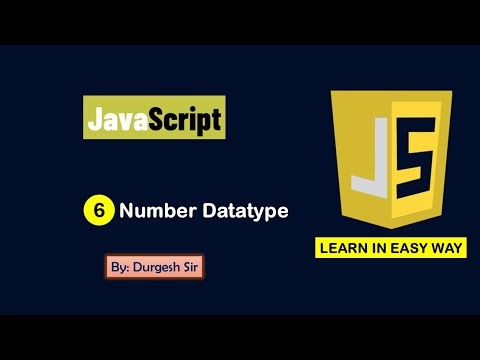 JavaScript | Number Datatype in JavaScript | JavaScript for O-level | #thesciencetop