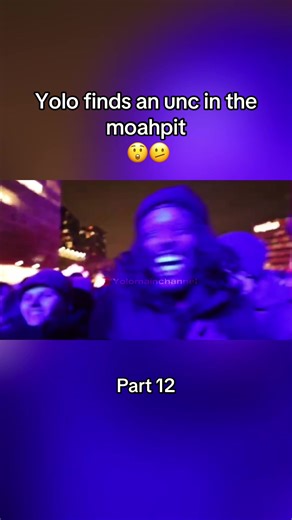 Yolo finds an uncle in the crowd 😭💀 YT: yolomainchannel #toronto #iceman #drole #entertaiment #foryou