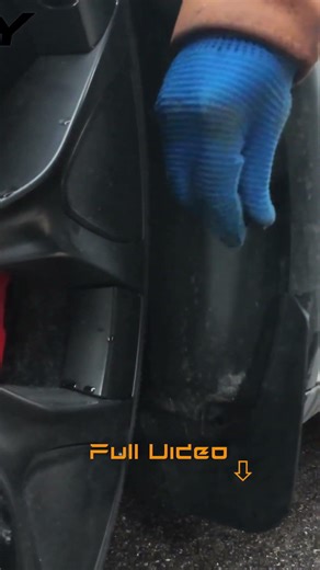 How to install Mud Guards on my Model Y Performance Juniper! Part 6