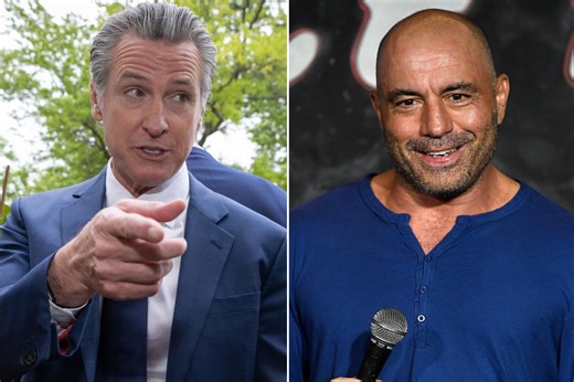 Gavin Newsom delivers low blow to ‘little guy’ Joe Rogan