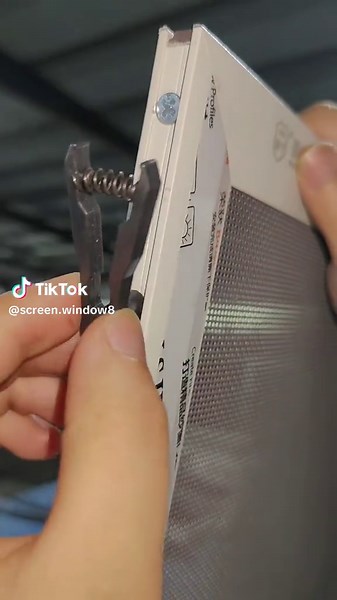 Two-Way Push Stainless Steel Mesh Window Solution