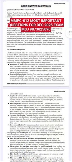 mmpc-012 ,mmpc012 ,mmpc12 most important questions for dec 2025 , IGNOU mba , IGNOU mmpc , mba ignou