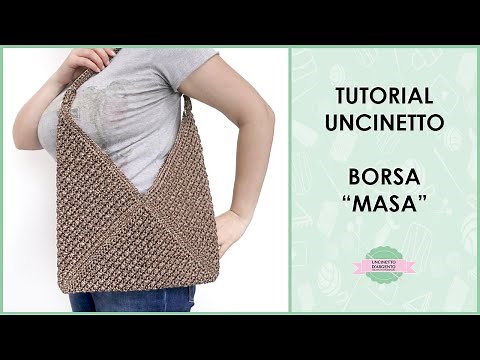 Crochet Masa Bag Tutorial | Crochet Masa Bag | Uncinetto d'Argento