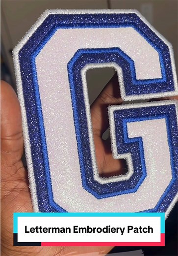 How to Make a Letterman Embroidery Patch with Poolin EOC6
