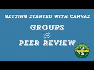 Groups & Peer Review