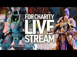 Tau vs Adeptus Custodes | Charity Live Stream! - Fenris Workshop Sweepstakes!