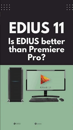 Edius X Vs Premiere Pro | कोन सा Software use करें for video editing #edius #premierepro