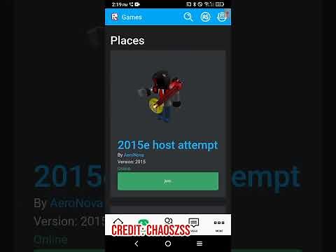 New Old Roblox revival 2015 and 2012 (This revival is private)