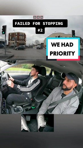 HE SHOULD'VE CONTINUED AS WE HAD PRIORITY