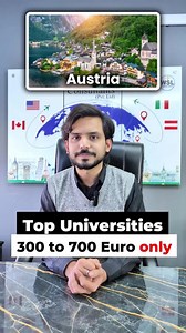 1.8M views · 6.3K reactions |  Study in Austria with just 6-7 Lac...