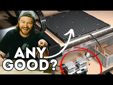The Affordable CNC Woodworking Vacuum Table