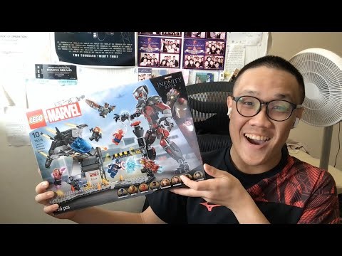 LEGO Vlog #1: 76314 Captain America: Civil War Battle Review!!!