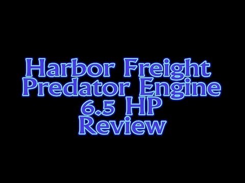 Harbor Freight 6.5 HP Predator Engine On A John Deere Log Splitter 20 Ton