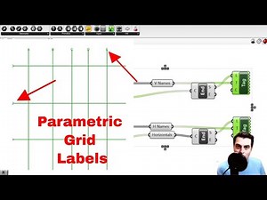 Label Grids for 50 Buildings in 1 Second using Grasshopper