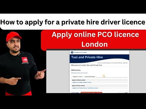 How to apply for PCO licence London 2024 | PCO London complete application process /PCO London fee