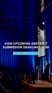 Submission deadlines are approaching. Don't miss your chance to share your engineering research. | ASME (American Society of Mechanical Engineers) | Facebook