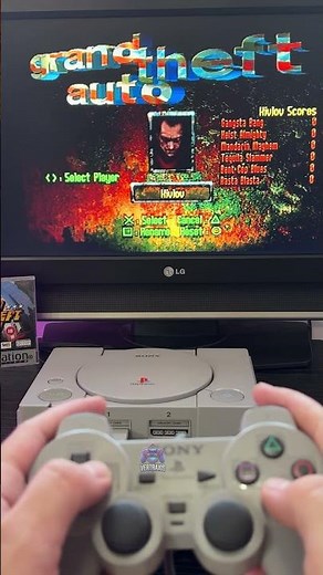 Playing the Original Grand Theft Auto on PS1 (1997)