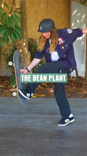 World’s #1 Skateboard Coaching Platform on Instagram: "The bean plant! A classic"