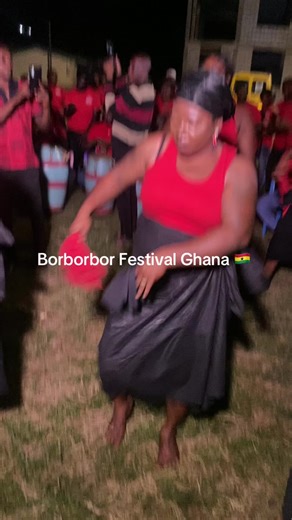 Traditional African Dance at Borborbor Festival Ghana 🇬🇭
