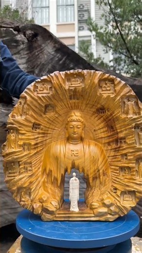 It took 7 years to make the statue of Lord Buddha.