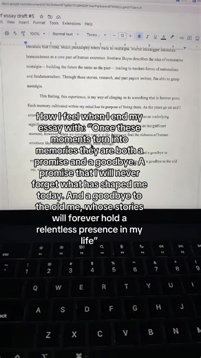I lowk am in love with my common app essay SO much #fyp #highschool #senior #college #2026