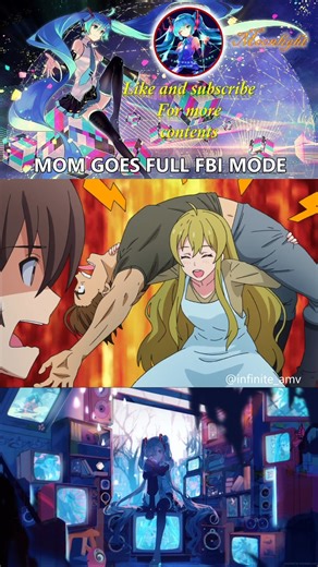 MOM GOES FULL FBI MODE 🤭 || #anime #animeedit