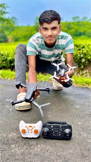 New 2 remote control drone unboxing and tasting