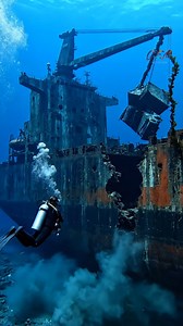 Proof that cats ruled the world… even underwater #CatEmpire #OceanSecrets #UnderwaterDiscovery #MemeVibes #LostHistory | DeepBlue Unknown