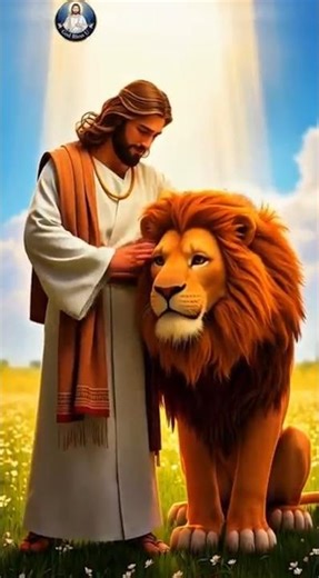 ✨ Jesus Tames the Mighty Lion | Pixar Style Animation Shorts ✨ #jesus #lion