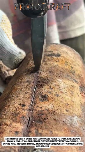 Pipe Splitting Technique – Smart Way to Cut Metal Tubes Fast!