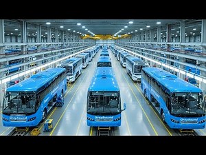 How America’s Greyhound Buses Are Manufactured | Inside the Long‑Distance Bus Factory (Full Process)