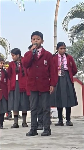 #morning assembly conduct by students with harmonious prayers #trendingshorts #youtubeshorts