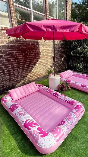 Epic Pink Pool Backyard Makeover (On a Budget!)