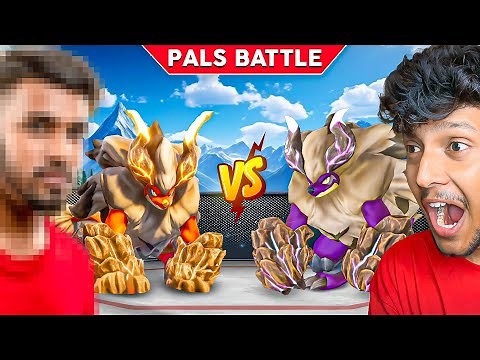 ULTIMATE POKEMON BATTLE! 🔥 PAL FIGHTS! PALWORLD | Techno Gamerz #01