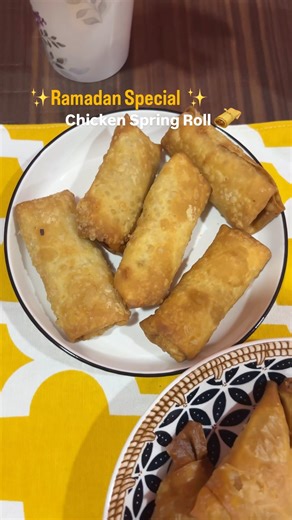 Chicken Spring Roll 🫔