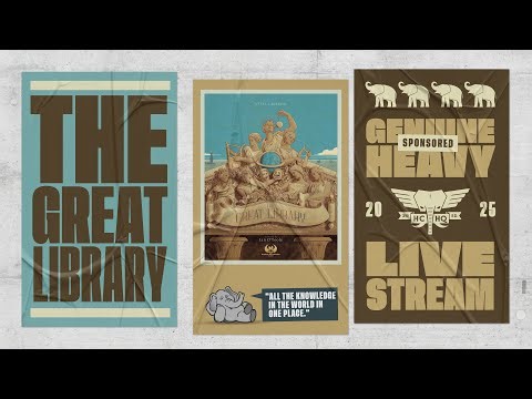 The Great Library - 4p Teaching & Play-through by Heavy Cardboard