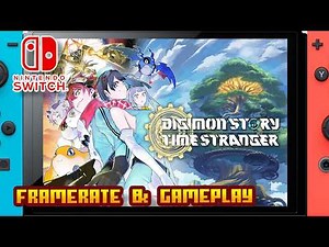 Digimon Story Time Stranger - (Nintendo Switch 1) - Framerate & Gameplay - 4K