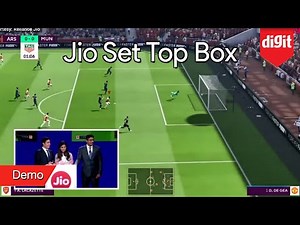 Jio Set Top Box Demo | Zero Latency 4K Online Gaming