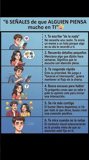 "6 SEÑALES de que ALGUIEN PIENSA mucho en Ti" 😮