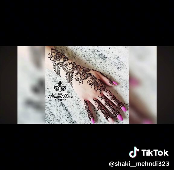 Beautiful Bell Mehndi Designs for Baal | Simple Mehndi Design Ideas